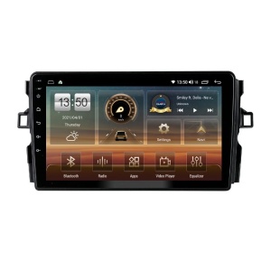 Navigatie dedicata cu Android Toyota Auris 2006 - 2012, 2GB RAM, Radio GPS Dual Zone, Display HD QLED 9" Touchscreen, Internet Wi-Fi si slot SIM 4G, Bluetooth, MirrorLink, USB 100258743
