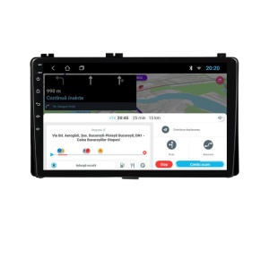 Navigatie dedicata cu Android Toyota Auris 2015 - 2019, 1GB RAM, Radio GPS Dual Zone, Display HD IPS 9" Touchscreen, Internet Wi-Fi, Bluetooth, MirrorLink, USB 100528623