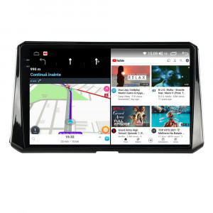 Navigatie dedicata cu Android Toyota Corolla E21 dupa 2019, 4GB RAM, Radio GPS Dual Zone, Display 2K QLED 10.36" Touchscreen, Internet Wi-Fi si slot SIM 4G, Bluetooth, MirrorLink, USB, Waze 109333
