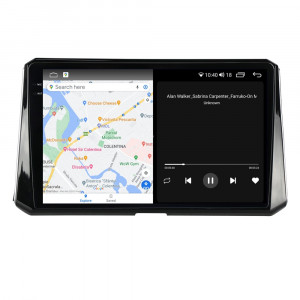 Navigatie dedicata cu Android Toyota Corolla E21 dupa 2019, 8GB RAM, Radio GPS Dual Zone, Display 2K QLED 10.36" Touchscreen, Internet Wi-Fi si slot SIM 4G, Bluetooth, MirrorLink, USB, Waze 107593