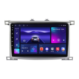 Navigatie dedicata cu Android Toyota Land Cruiser J100 2002 - 2008, 2GB RAM, Radio GPS Dual Zone, Display HD QLED 10" Touchscreen, Internet Wi-Fi si slot SIM 4G, Bluetooth, MirrorLink, USB 100260213