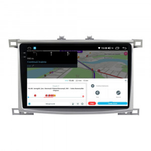 Navigatie dedicata cu Android Toyota Land Cruiser J100 2002 - 2008, 8GB RAM, Radio GPS Dual Zone, Display 2K QLED 10.36" Touchscreen, Internet Wi-Fi si slot SIM 4G, Bluetooth, MirrorLink, USB, Waze 112693