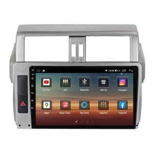 Navigatie dedicata cu Android Toyota Land Cruiser Prado J150 2013 - 2017, 4GB RAM, Radio GPS Dual Zone, Display HD QLED 10" Touchscreen, Internet Wi-Fi si slot SIM 4G, Bluetooth, MirrorLink, USB 100253733