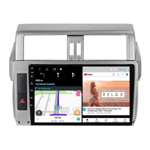 Navigatie dedicata cu Android Toyota Land Cruiser Prado J150 2013 - 2017, 2GB RAM, Radio GPS Dual Zone, Display HD IPS 10" Touchscreen, Internet Wi-Fi, Bluetooth, MirrorLink, USB 100516173
