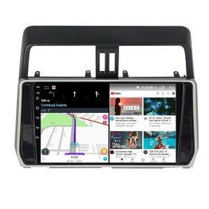 Navigatie dedicata cu Android Toyota Land Cruiser Prado J150 dupa 2017, 4GB RAM, Radio GPS Dual Zone, Display HD IPS 10" Touchscreen, Internet Wi-Fi, Bluetooth, MirrorLink, USB - Img 6
