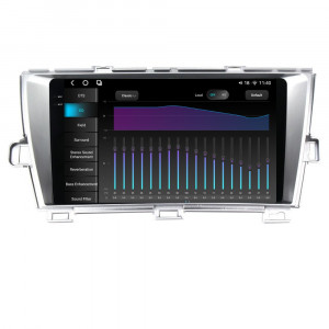 Navigatie dedicata cu Android Toyota Prius 2009 - 2015, 12GB RAM, Radio GPS Dual Zone, Display 2K QLED 9.5" Touchscreen, Internet Wi-Fi si slot SIM 4G, Bluetooth, MirrorLink, USB, Waze 98083