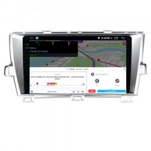 Navigatie dedicata cu Android Toyota Prius 2009 - 2015, 4GB RAM, Radio GPS Dual Zone, Display 2K QLED 9.5" Touchscreen, Internet Wi-Fi si slot SIM 4G, Bluetooth, MirrorLink, USB, Waze 111913