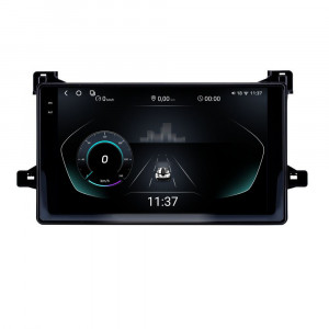 Navigatie dedicata cu Android Toyota Prius W5 dupa 2015, 12GB RAM, Radio GPS Dual Zone, Display 2K QLED 9.5" Touchscreen, Internet Wi-Fi si slot SIM 4G, Bluetooth, MirrorLink, USB, Waze 97023