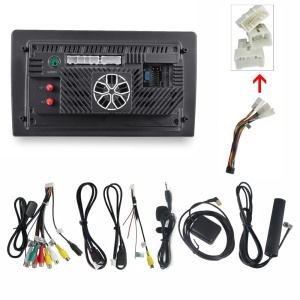 Navigatie dedicata cu Android Toyota Yaris 2006 - 2011, 4GB RAM, Radio GPS Dual Zone, Display HD QLED 9" Touchscreen, Internet Wi-Fi si slot SIM 4G, Bluetooth, MirrorLink, USB 100267053