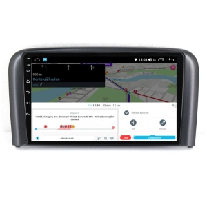 Navigatie dedicata cu Android Volvo S80 I 2004 - 2006, 4GB RAM, Radio GPS Dual Zone, Display HD QLED 9" Touchscreen, Internet Wi-Fi si slot SIM 4G, Bluetooth, MirrorLink, USB 100293183