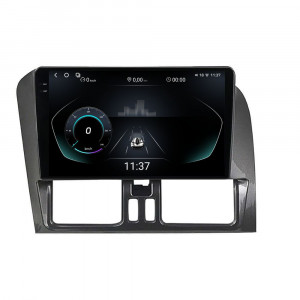 Navigatie dedicata cu Android Volvo XC60 I 2014 - 2017, 12GB RAM, Radio GPS Dual Zone, Display 2K QLED 9.5" Touchscreen, Internet Wi-Fi si slot SIM 4G, Bluetooth, MirrorLink, USB, Waze 96413