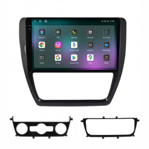 Navigatie dedicata cu Android VW Jetta IV 2011 - 2018, 12GB RAM, Radio GPS Dual Zone, Display 2K QLED 10.36" Touchscreen, Internet Wi-Fi si slot SIM 4G, Bluetooth, MirrorLink, USB, Waze 96303