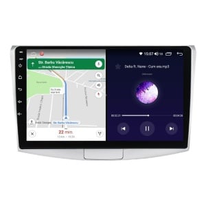 Navigatie dedicata cu Android VW Passat B6 / B7 2005 - 2015, 4GB RAM, Radio GPS Dual Zone, Display HD QLED 10" Touchscreen, Internet Wi-Fi si slot SIM 4G, Bluetooth, MirrorLink, USB 100289883