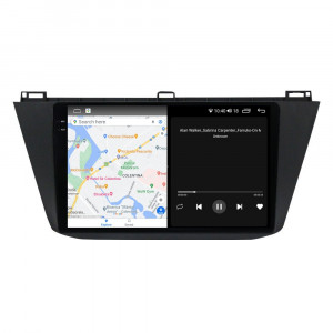 Navigatie dedicata cu Android VW Tiguan II dupa 2016, 4GB RAM, Radio GPS Dual Zone, Display 2K QLED 10.36" Touchscreen, Internet Wi-Fi si slot SIM 4G, Bluetooth, MirrorLink, USB, Waze 104613