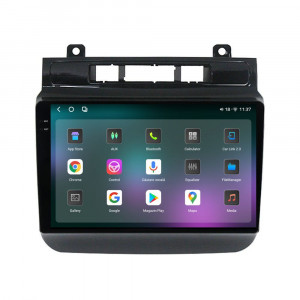 Navigatie dedicata cu Android VW Touareg 7P 2010 - 2018, 12GB RAM, Radio GPS Dual Zone, Display 2K QLED 9.5" Touchscreen, Internet Wi-Fi si slot SIM 4G, Bluetooth, MirrorLink, USB, Waze 96353