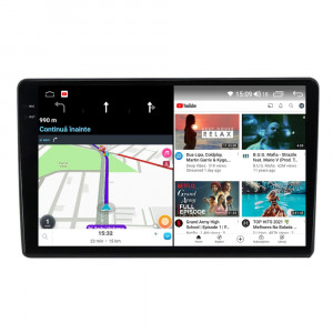 Navigatie dedicata cu Android VW Touran 2003 - 2010, 4GB RAM, Radio GPS Dual Zone, Display 2K QLED 10.36'' Touchscreen, Internet Wi-Fi si slot SIM 4G, Bluetooth, MirrorLink, USB, Waze 109423