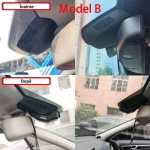 Camera DVR inregistrare trafic dedicata Mercedes C-Class W204 2007 - 2015 model B, 4K 3840x2160, Night Vision, Wi-Fi - Img 4