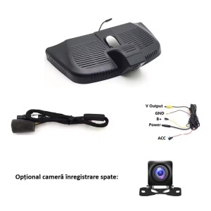 Camera DVR inregistrare trafic dedicata Mercedes EQV W447 dupa 2020 model C, 4K 3840x2160, Night Vision, Wi-Fi - Img 3