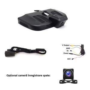 Camera DVR inregistrare trafic dedicata Mercedes VIto W447 dupa 2014 model A, 4K 3840x2160, Night Vision, Wi-Fi - Img 3