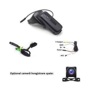 Camera DVR inregistrare trafic dedicata Volvo XC60 I 2012 - 2017 model B, 4K 3840x2160, Night Vision, Wi-Fi - Img 3