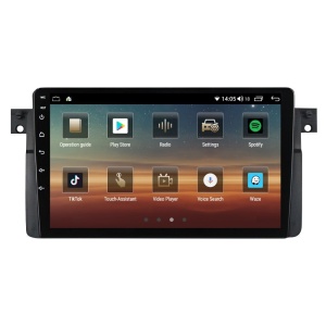 Navigatie dedicata cu Android BMW Seria 3 (E46) 1997 - 2005, 4GB RAM, Radio GPS Dual Zone, Display HD QLED 9" Touchscreen, Internet Wi-Fi si slot SIM 4G, Bluetooth, MirrorLink, USB 100250184