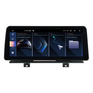Navigatie dedicata cu Android BMW X4 (G02) 2018 - 2021 cu navigatie NBT EVO, 6GB RAM, Radio GPS Dual Zone, Display QLED 12.3" Touchscreen, Internet Wi-Fi si slot SIM 4G, Bluetooth, MirrorLink, USB