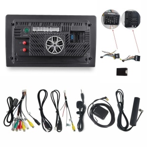 Navigatie dedicata cu Android BMW X5 (E53) 2000 - 2006, 2GB RAM, Radio GPS Dual Zone, Display HD QLED 9" Touchscreen, Internet Wi-Fi si slot SIM 4G, Bluetooth, MirrorLink, USB 100270074