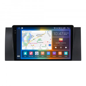 Navigatie dedicata cu Android BMW X5 (E53) 2000 - 2006, 8GB RAM, Radio GPS Dual Zone, Display 2K QLED 9.5" Touchscreen, Internet Wi-Fi si slot SIM 4G, Bluetooth, MirrorLink, USB, Waze 106294