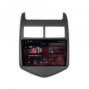 Navigatie dedicata cu Android Chevrolet Aveo 2011 - 2014, 12GB RAM, Radio GPS Dual Zone, Display 2K QLED 9.5" Touchscreen, Internet Wi-Fi si slot SIM 4G, Bluetooth, MirrorLink, USB, Waze 95564
