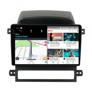 Navigatie dedicata cu Android Chevrolet Captiva 2006 - 2011, 12GB RAM, Radio GPS Dual Zone, Display 2K QLED 9.5" Touchscreen, Internet Wi-Fi si slot SIM 4G, Bluetooth, MirrorLink, USB, Waze 99734