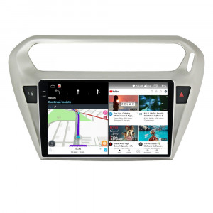 Navigatie dedicata cu Android Citroen C-Elysee 2012 - 2021, 4GB RAM, Radio GPS Dual Zone, Display 2K QLED 9.5" Touchscreen, Internet Wi-Fi si slot SIM 4G, Bluetooth, MirrorLink, USB, Waze 108564