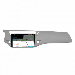 Navigatie dedicata cu Android Citroen C3 2009 - 2016, gri, 4GB RAM, Radio GPS Dual Zone, Display 2K QLED 9.5" Touchscreen, Internet Wi-Fi si slot SIM 4G, Bluetooth, MirrorLink, USB, Waze 112304