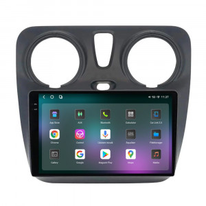 Navigatie dedicata cu Android Dacia Lodgy dupa 2012, 12GB RAM, Radio GPS Dual Zone, Display 2K QLED 9.5" Touchscreen, Internet Wi-Fi si slot SIM 4G, Bluetooth, MirrorLink, USB, Waze 96934