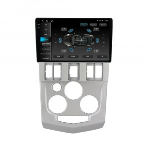 Navigatie dedicata cu Android Dacia Logan I 2004 - 2008, 12GB RAM, Radio GPS Dual Zone, Display 2K QLED 9.5" Touchscreen, Internet Wi-Fi si slot SIM 4G, Bluetooth, MirrorLink, USB, Waze 97704