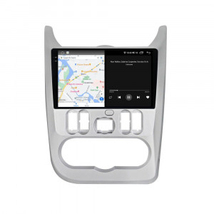 Navigatie dedicata cu Android Dacia Logan I 2008 - 2013, 8GB RAM, Radio GPS Dual Zone, Display 2K QLED 9.5" Touchscreen, Internet Wi-Fi si slot SIM 4G, Bluetooth, MirrorLink, USB, Waze 106154