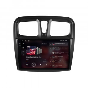 Navigatie dedicata cu Android Dacia Logan II 2012 - 2020, 12GB RAM, Radio GPS Dual Zone, Display 2K QLED 10.36" Touchscreen, Internet Wi-Fi si slot SIM 4G, Bluetooth, MirrorLink, USB, Waze 95594