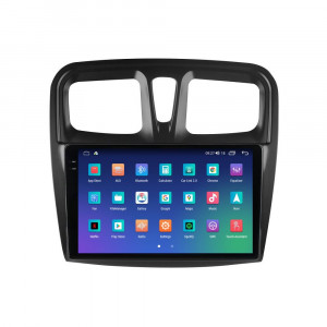 Navigatie dedicata cu Android Dacia Logan II 2012 - 2020, 4GB RAM, Radio GPS Dual Zone, Display 2K QLED 10.36" Touchscreen, Internet Wi-Fi si slot SIM 4G, Bluetooth, MirrorLink, USB, Waze 108364