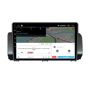 Navigatie dedicata cu Android Dacia Logan III dupa 2021, 4GB RAM, Radio GPS Dual Zone, Display HD IPS 9" Touchscreen, Internet Wi-Fi, Bluetooth, MirrorLink, USB - Img 8