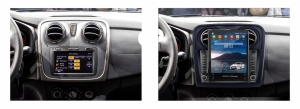 Navigatie dedicata cu Android Dacia Sandero II 2012 - 2020, 2GB RAM, Radio GPS Dual Zone, Touchscreen IPS 9.7" HD tip Tesla, Internet Wi-Fi, Bluetooth, MirrorLink, USB 100485114