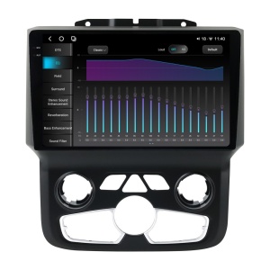 Navigatie dedicata cu Android Dodge RAM 2013 - 2018, clima automata, 12GB RAM, Radio GPS Dual Zone, Display 2K QLED 9.5" Touchscreen, Internet Wi-Fi si slot SIM 4G, Bluetooth, MirrorLink, USB 100006614