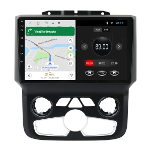 Navigatie dedicata cu Android Dodge RAM 2013 - 2018, clima automata, 2GB RAM, Radio GPS Dual Zone, Display HD IPS 9" Touchscreen, Internet Wi-Fi, Bluetooth, MirrorLink, USB 100526874