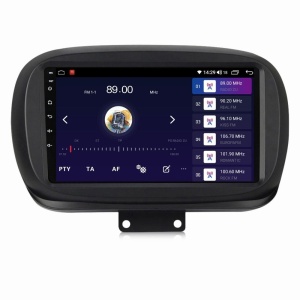 Navigatie dedicata cu Android Fiat 500X dupa 2014, 2GB RAM, Radio GPS Dual Zone, Display HD QLED 9" Touchscreen, Internet Wi-Fi si slot SIM 4G, Bluetooth, MirrorLink, USB 100258134