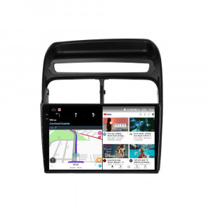 Navigatie dedicata cu Android Fiat Linea 2006 - 2012, 12GB RAM, Radio GPS Dual Zone, Display 2K QLED 9.5" Touchscreen, Internet Wi-Fi si slot SIM 4G, Bluetooth, MirrorLink, USB, Waze 99624