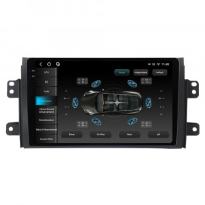 Navigatie dedicata cu Android Fiat Sedici 2006 - 2015, 12GB RAM, Radio GPS Dual Zone, Display 2K QLED 9.5" Touchscreen, Internet Wi-Fi si slot SIM 4G, Bluetooth, MirrorLink, USB, Waze 98054