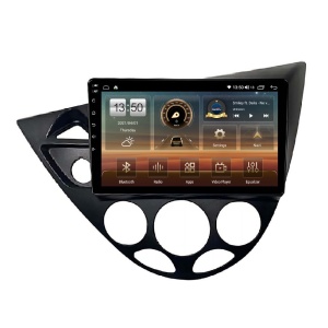 Navigatie dedicata cu Android Ford Focus I 1998 - 2005, 4GB RAM, Radio GPS Dual Zone, Display HD QLED 9" Touchscreen, Internet Wi-Fi si slot SIM 4G, Bluetooth, MirrorLink, USB