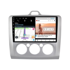 Navigatie dedicata cu Android Ford Focus II 2004 - 2011, clima manuala, 2GB RAM, Radio GPS Dual Zone, Display HD IPS 9" Touchscreen, Internet Wi-Fi, Bluetooth, MirrorLink, USB 100510284