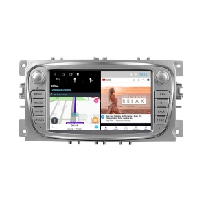 Navigatie dedicata cu Android Ford Focus II 2007 - 2011, gri, 2GB RAM, Radio GPS Dual Zone, Display HD 7" Touchscreen, Internet Wi-Fi, Bluetooth, MirrorLink, USB 100012614