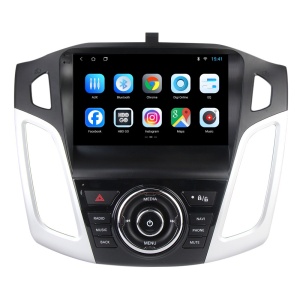Navigatie dedicata cu Android Ford Focus III 2011 - 2018, 1GB RAM, Radio GPS Dual Zone, Display HD IPS 9" Touchscreen, Internet Wi-Fi, Bluetooth, MirrorLink, USB 100479324