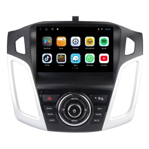 Navigatie dedicata cu Android Ford Focus III 2011 - 2018, 2GB RAM, Radio GPS Dual Zone, Display HD QLED 9" Touchscreen, Internet Wi-Fi si slot SIM 4G, Bluetooth, MirrorLink, USB 100270644
