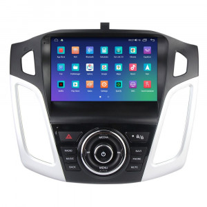 Navigatie dedicata cu Android Ford Focus III 2011 - 2018, 8GB RAM, Radio GPS Dual Zone, Display 2K QLED 9.5" Touchscreen, Internet Wi-Fi si slot SIM 4G, Bluetooth, MirrorLink, USB, Waze 110114